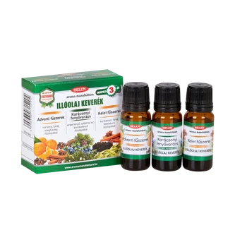 Aromastart Karácsony illóolaj-keverék válogatás 3 x 10 ml Aromastart Karácsony illóolaj-keverék válogatás 3 x 10 ml